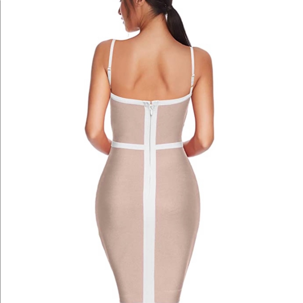 Meilum Women’s bodycon strap bandage dress size M - Picture 2 of 4